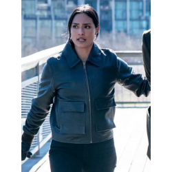 FBI S07 Dani Rhodes Black Leather Jacket